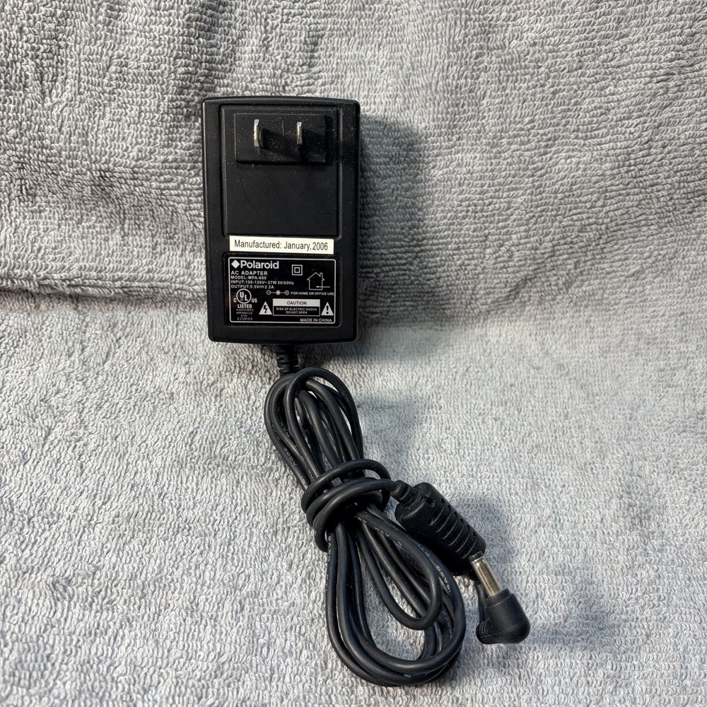 Polaroid (MPA-660) 9.5 V 2.2A  DVD Player AC Wall Charger Power Adapter OEM